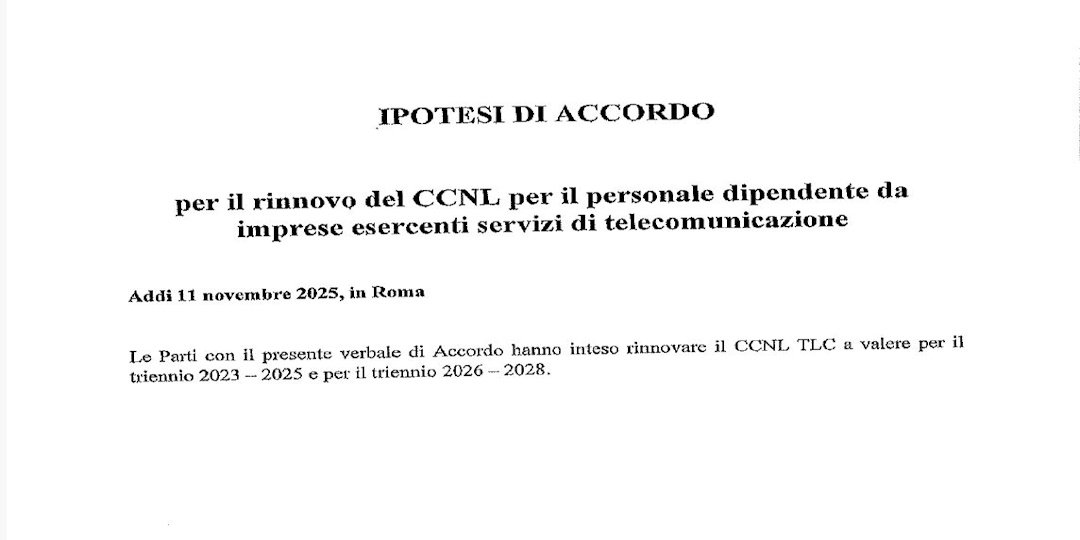IPOTESI DI ACCORDO CCNL 2023-2025 E 2026-2028